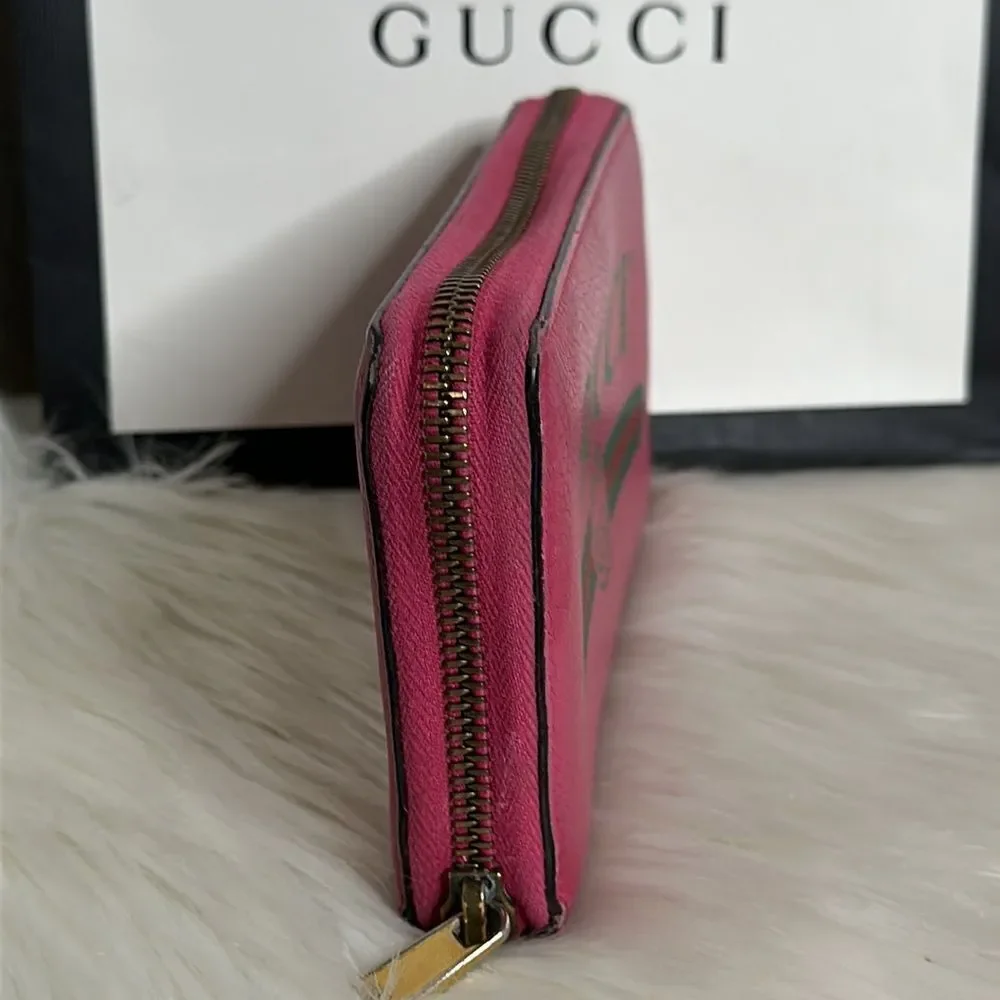 💯Authentic Gucci Zipped Around Long Wallet🍀